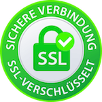 Unsere Seiten haben ein SSL-Zertifikat. Sie erkennen dies am https: vor der URL Unsere Seiten haben ein SSL-Zertifikat. Sie erkennen dies am https: vor der URL